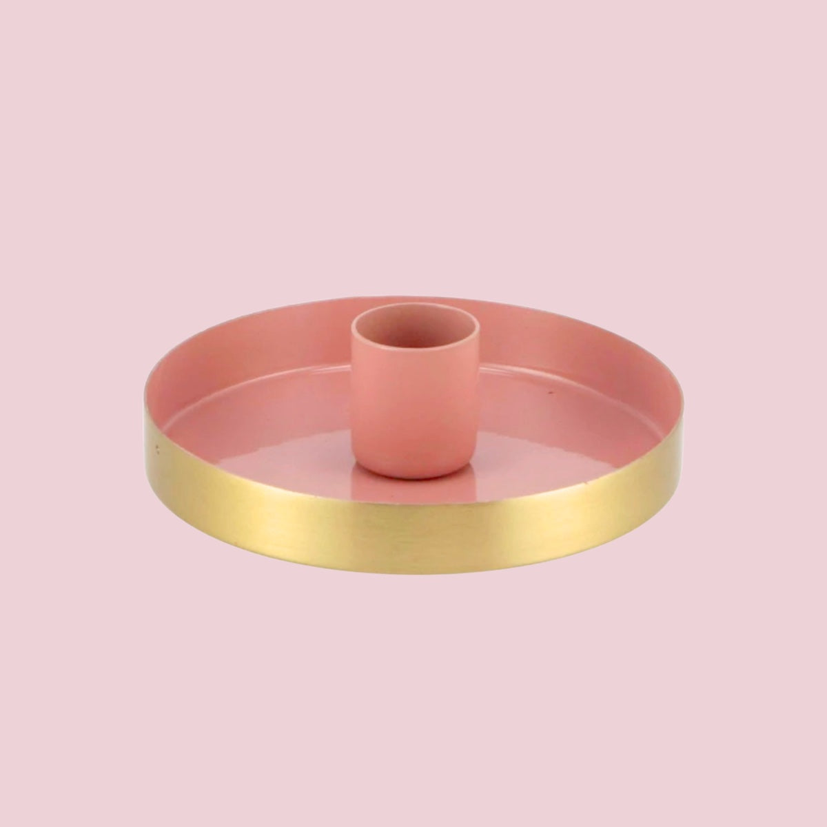 Kandelaar Golden Circle Blush