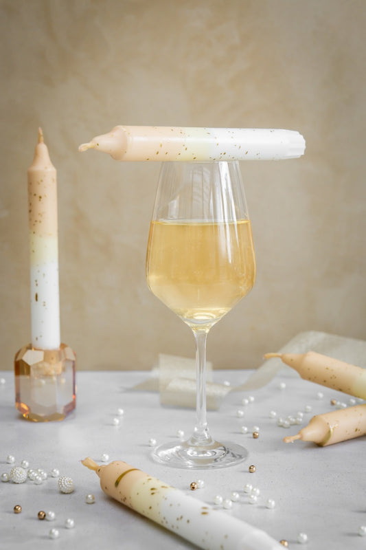 Aifcandles Kandelaar Crystal – Glas – Champagne