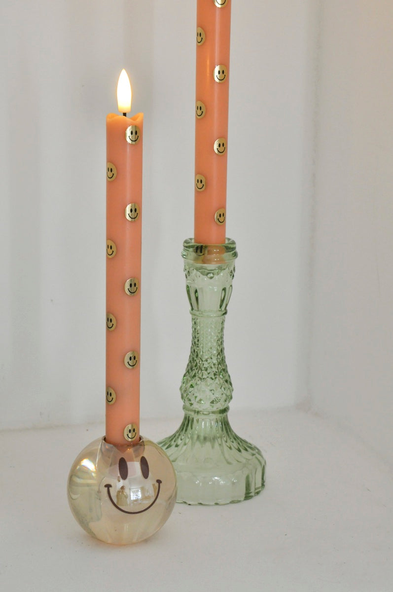 LED Pillar Happy Orange RC - Set van 2