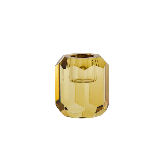 Aifcandles Kandelaar Crystal – Glas – Groen – Ø2,2 cm