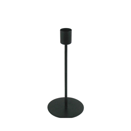 Branded By | Kandelaar Sprietje Zwart H. 18 cm