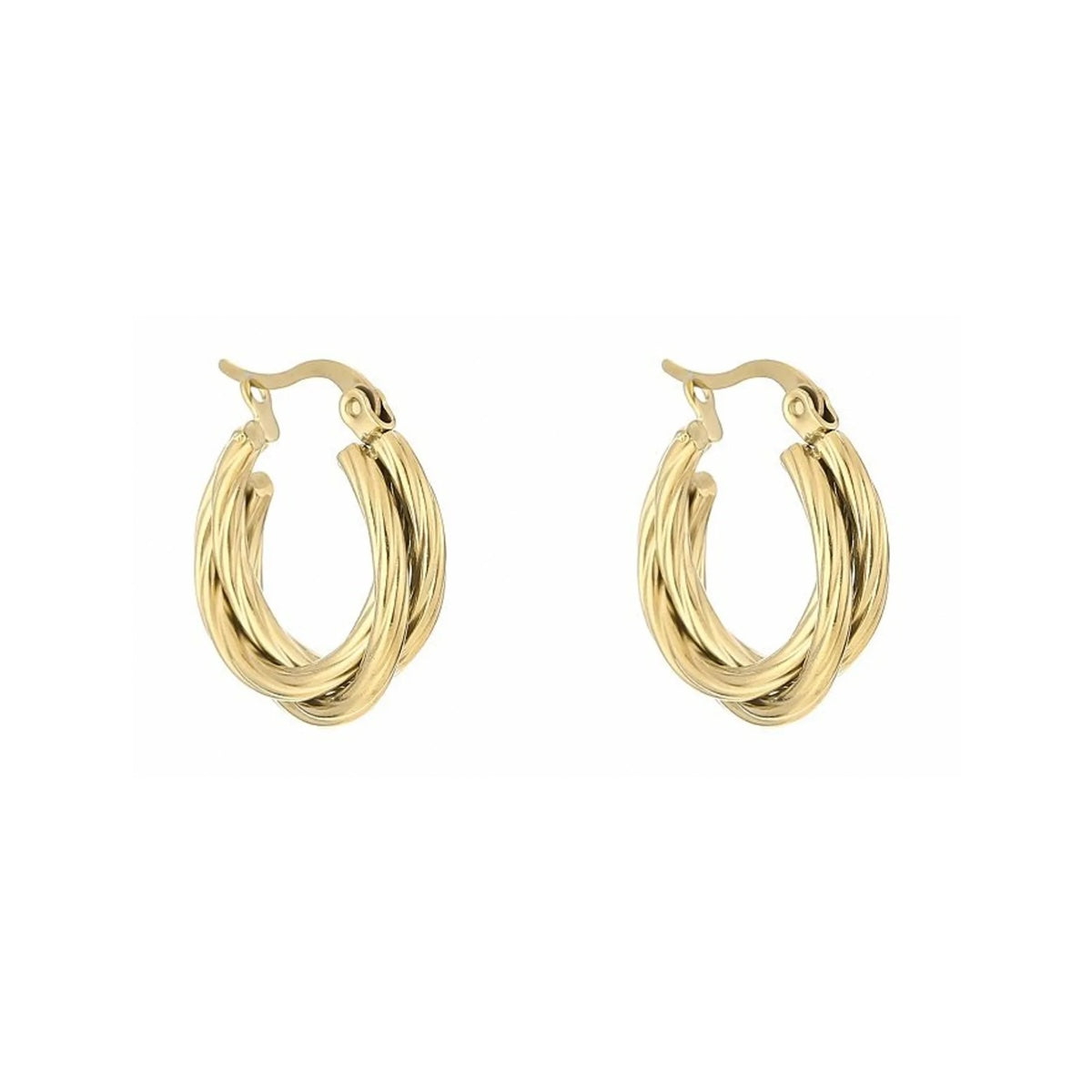 Oorbellen Twisty Chain