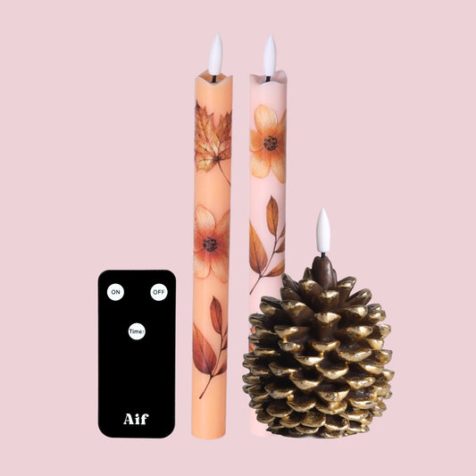 Aifcandles LED Kaarsenset – Wild Flower
