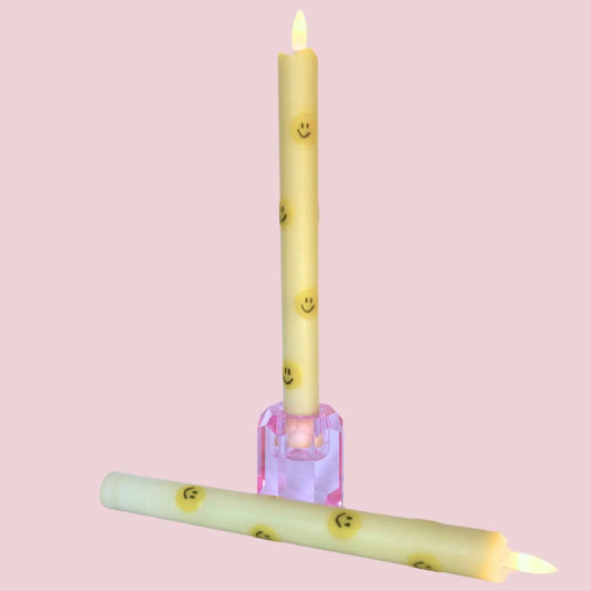 LED Pillar Kaars Soft Smiles - 1 stuks