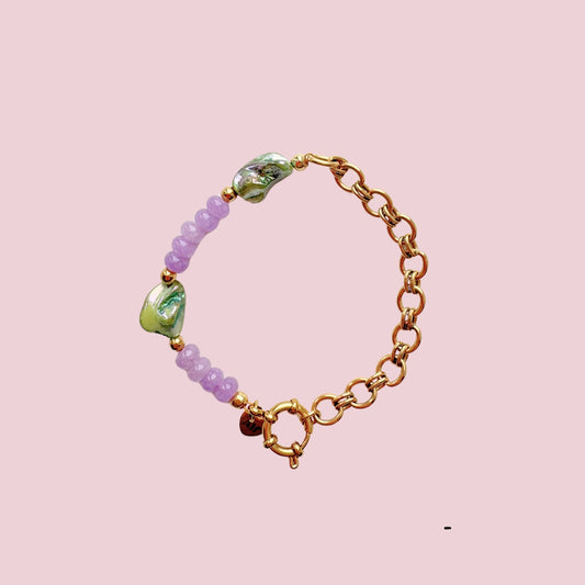 Armband Lavender Green