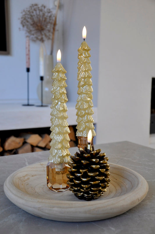 Aifcandles Kandelaar Crystal – Glas – Champagne