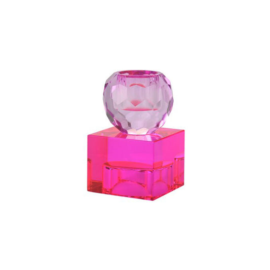 Kandelaar Sari Cube Fuchsia