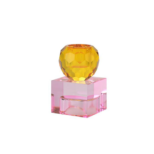 Kandelaar Sari Cube Pink