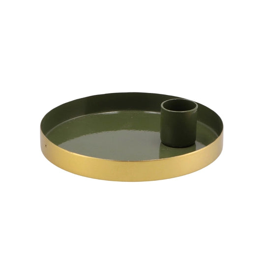 Kandelaar Golden Circle Green