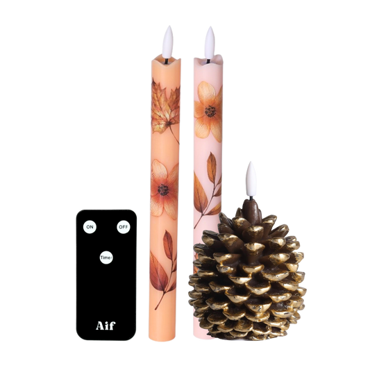 LED Kaarsenset – Wildflower