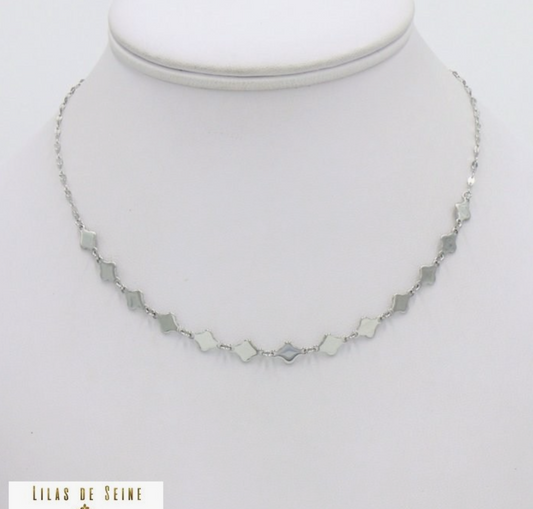 Ketting Klaver Silver